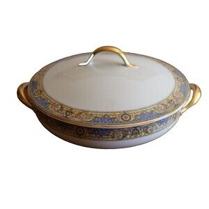 Charles Field Haviland Limoges Soup Tureen Bowl France CFH9 Covered Lid Dish
